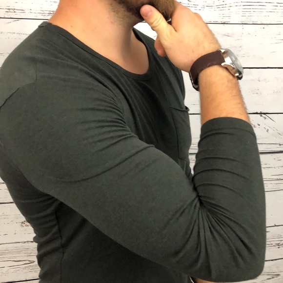 NWOT Kino Clothing Bamboo Long Sleeve Tee - Picture 3 of 4